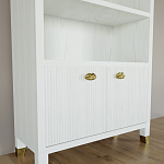 Книжный Стеллаж Elsa Dreams White с задней стенкой варинант исполнения - 1 | Loft Concept в Липецке