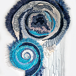 Текстильный Арт-объект ручной работы Galaxy варинант исполнения - 3 | Loft Concept в Липецке