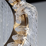 Люстра с подвесными рифлеными стеклянными трубками Nembus варинант исполнения - 20 | Loft Concept в Липецке