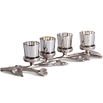 Подсвечник из алюминиевого сплава Cozy Light варинант исполнения - 1 | Loft Concept в Липецке