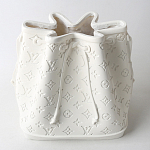 Кашпо в виде сумки  Bag Vase White Louis варинант исполнения - 1 | Loft Concept в Липецке