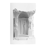 Встраиваемый в стену гипсовый светильник под покраску с колоннами и арками в античном стиле Antiquity Athena варинант исполнения - 8 | Loft Concept в Липецке