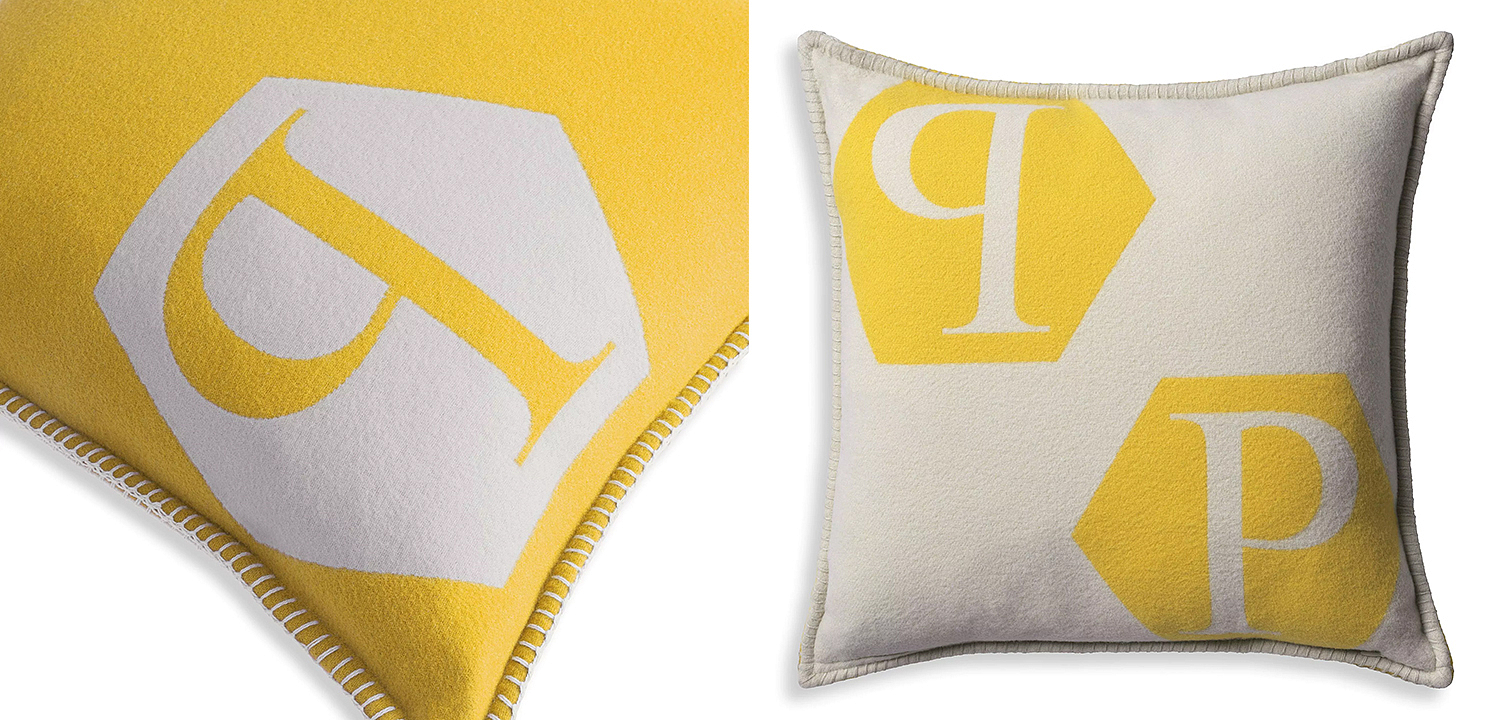 Подушка Philipp Plein Cushion Cashmere Yellow Подушка Philipp Plein Cushion Cashmere Yellow - Loft-Concept в Липецке