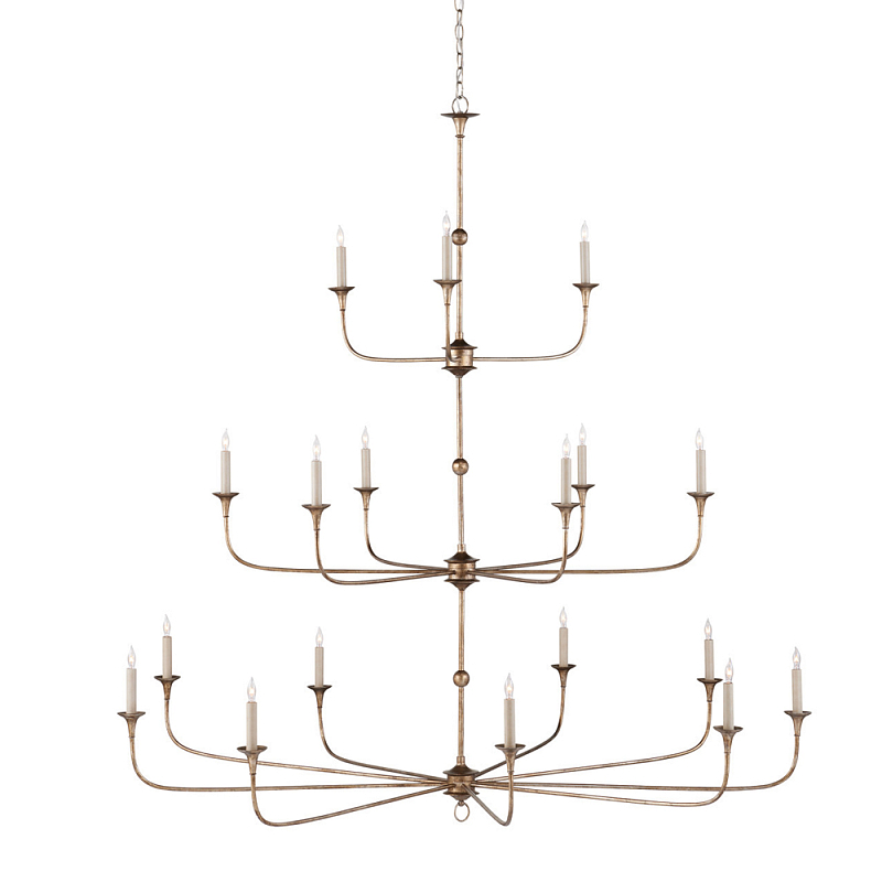 Люстра многоярусная бронзового цвета Graceful Chandelier Бронза в Липецке | Loft Concept 