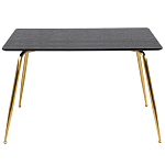 Обеденный стол на металлических ножках Casey Brass Dining Table варинант исполнения - 2 | Loft Concept в Липецке