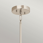 Подвесной светильник с рифленым стеклянным плафоном в форме шара Kichler варинант исполнения - 8 | Loft Concept в Липецке