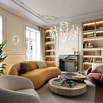 Бра с хрустальными подвесками Quasar варинант исполнения - 7 | Loft Concept в Липецке