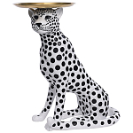Декоративная статуэтка с подносом Leopard Tray Statuette варинант исполнения - 1 | Loft Concept в Липецке