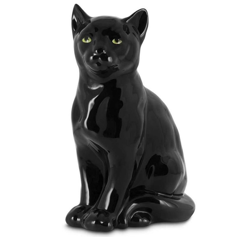 Статуэтка Cat Bisc. Черный Розовый Зеленый Статуэтка Cat Bisc. Черный Розовый Зеленый в Липецке | Loft Concept