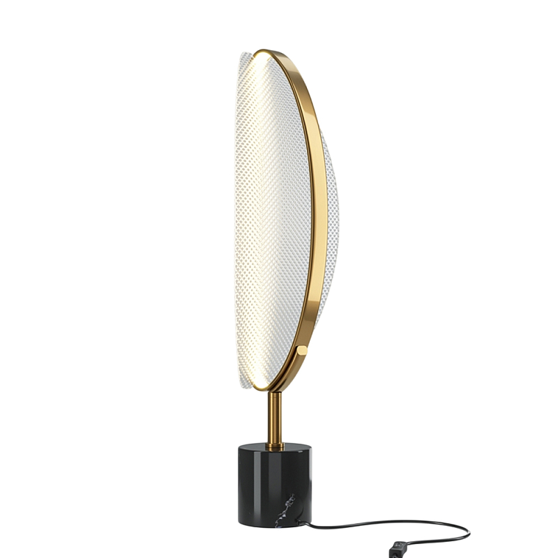 Настольный светильник Breeze 3000К 15Вт Латунь Прозрачный в Липецке | Loft Concept 