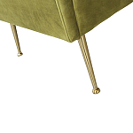 Кресло велюровое оливковое с подушкой Relaxation Soft варинант исполнения - 4 | Loft Concept в Липецке