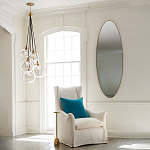 Подвесной светильник с шестью прозрачными стеклянными шарообразными плафонами Hinkley варинант исполнения - 3 | Loft Concept в Липецке