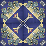 Плитка дизайнерская с узором Мангалоры варинант исполнения - 2 | Loft Concept в Липецке