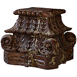 Подсвечник из массива тика Antique Candle Holder варинант исполнения - 1 | Loft Concept в Липецке