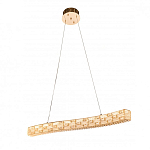 Люстра волнистой формы с текстурной огранкой Reflection of Reality варинант исполнения - 1 | Loft Concept в Липецке