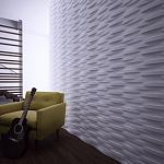 Гипсовая 3D Панель M-29 варинант исполнения - 2 | Loft Concept в Липецке