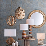 Люстра в форме шара с декором из круглых декоративных элементов Texture Discs варинант исполнения - 4 | Loft Concept в Липецке