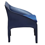 Дизайнерское Кресло Aileen Armchair Blue варинант исполнения - 1 | Loft Concept в Липецке