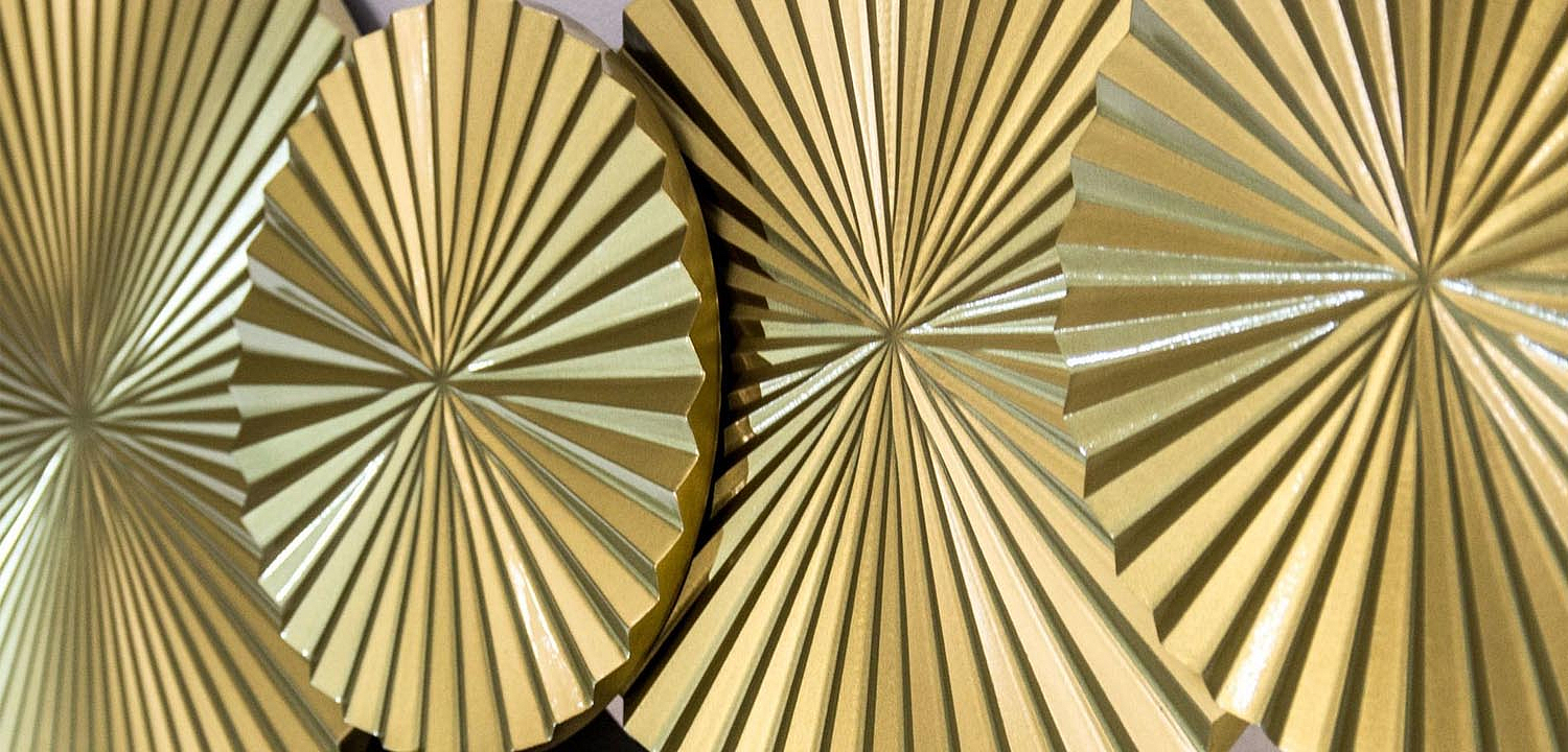 Арт-объект Apollo Gold Wall Plaque Disc 5 Арт-объект Apollo Gold Wall Plaque Disc 5 - Loft-Concept в Липецке