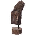 Декоративная статуэтка из дерева Будда Buddha Wooden Statuette варинант исполнения - 2 | Loft Concept в Липецке