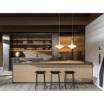 Кухонный гарнитур из массива дерева и металла HI-LINE 6 Dada Engenereed Kitchen варинант исполнения - 9 | Loft Concept в Липецке