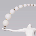 Торшер черно-белая статуэтка Девушка Girl Carries Light Balls варинант исполнения - 3 | Loft Concept в Липецке