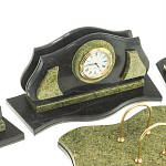 Настольный письменный набор из змеевика из 7-ми элементов Successful Leader варинант исполнения - 6 | Loft Concept в Липецке