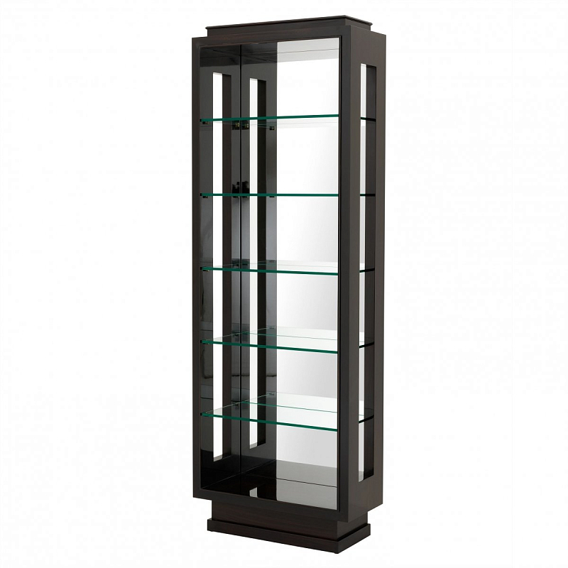 Витрина Eichholtz Cabinet Yardley Коричневый Прозрачное Стекло Витрина Eichholtz Cabinet Yardley Коричневый Прозрачное Стекло в Липецке | Loft Concept