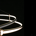 Люстра подвесная светодиодная Dаiana круглая варинант исполнения - 4 | Loft Concept в Липецке