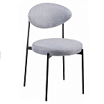 Стул металлический с мягкой спинкой и сиденьем Alfie Chair варинант исполнения - 3 | Loft Concept в Липецке