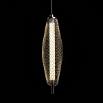 Люстра круглая каскадня с 5-ю плафонами из металлической сетки Mesh Lampshade Lighting варинант исполнения - 5 | Loft Concept в Липецке