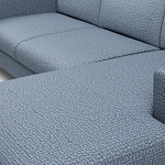 Мебельная ткань Шенилл голубой цвет 142 см T4-49 варинант исполнения - 8 | Loft Concept в Липецке