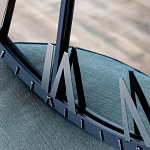 Часы настенные зеркальные с серебряным металлическим циферблатом Mirror Tower Clock варинант исполнения - 4 | Loft Concept в Липецке