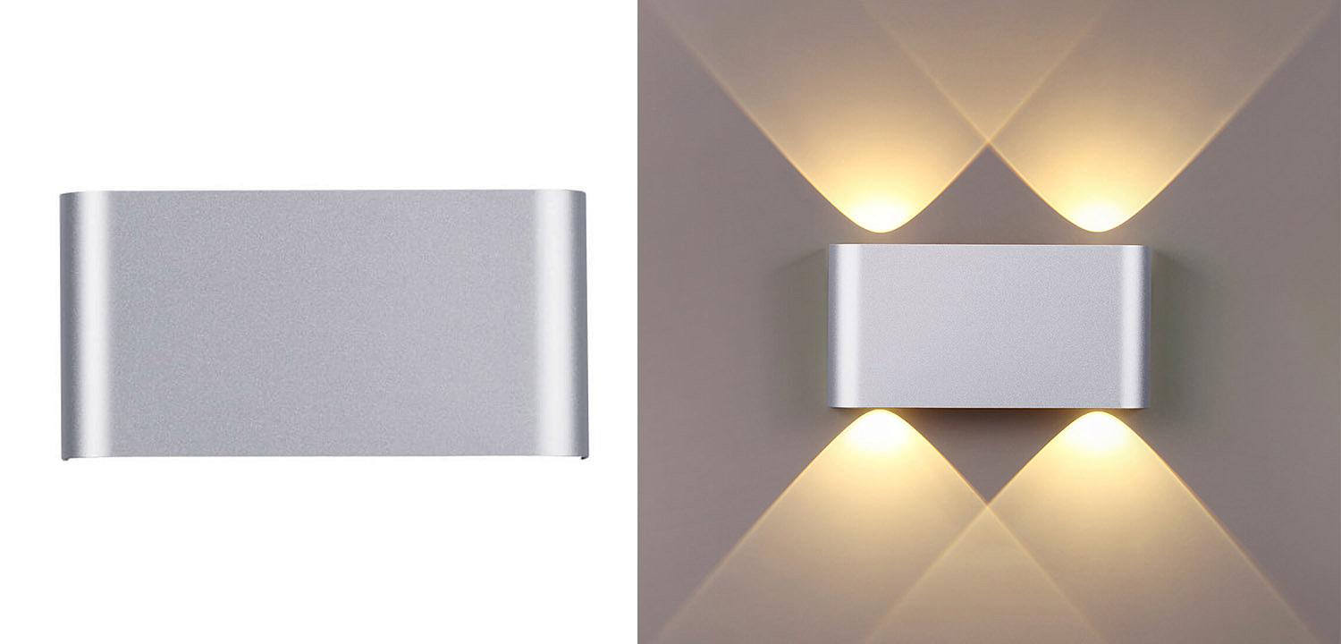 Бра Obverse Silver Rectangle A Wall lamp Бра Obverse Silver Rectangle A Wall lamp - Loft-Concept в Липецке