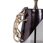 Настольная лампа с декором в виде ягуара Golden Jaguar варинант исполнения - 1 | Loft Concept в Липецке