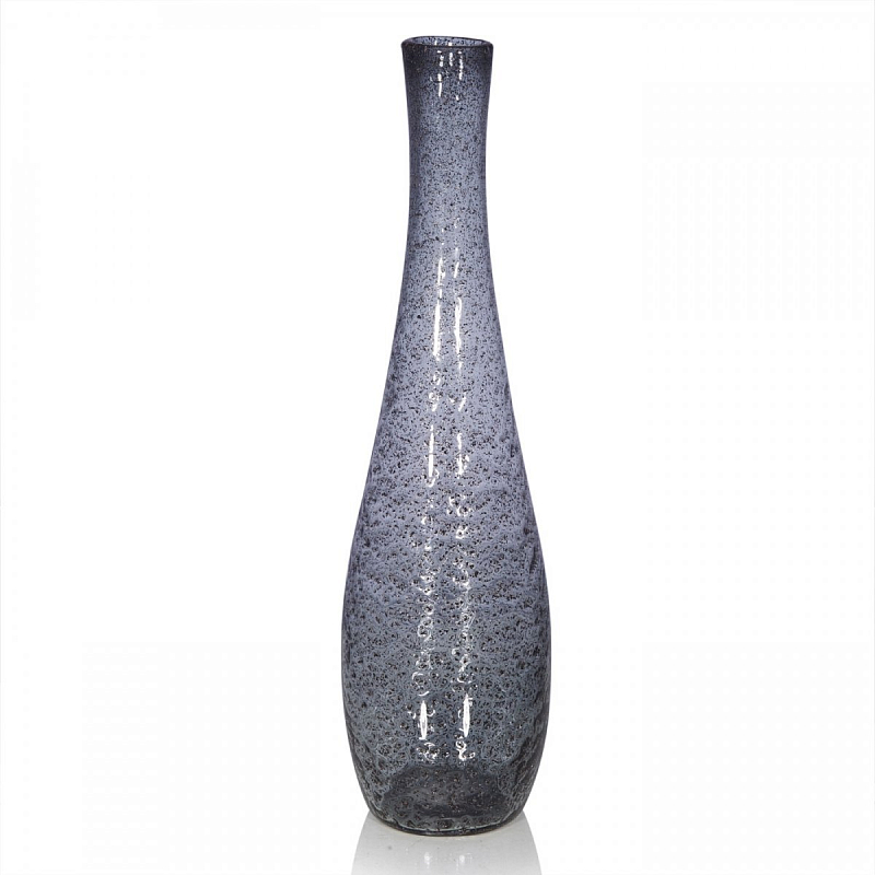 Ваза Glass Lava Tall Серый (Gray) Ваза Glass Lava Tall Серый (Gray) в Липецке | Loft Concept