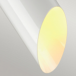 Подвесной светильник белого цвета с вытянутым цилиндрическим плафоном с косым срезом Elstead Lighting варинант исполнения - 5 | Loft Concept в Липецке