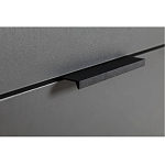 Комод цвета графит с 3-мя ящиками Strict Lines  варинант исполнения - 4 | Loft Concept в Липецке