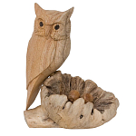 Статуэтка из дерева сова Animals of the World варинант исполнения - 4 | Loft Concept в Липецке