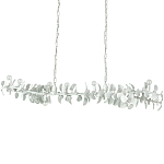 Линейная люстра White Eucalyptus Branches Lighting Chandelier варинант исполнения - 1 | Loft Concept в Липецке