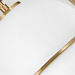 Потолочный светильник с плафоном в форме белого матового шара Hinkley варинант исполнения - 18 | Loft Concept в Липецке