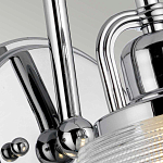 Бра с прозрачным рифленым плафоном в форме колокола Quoizel варинант исполнения - 3 | Loft Concept в Липецке