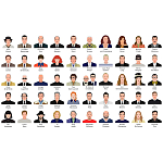 The Lives of 50 Fashion Legends варинант исполнения - 3 | Loft Concept в Липецке