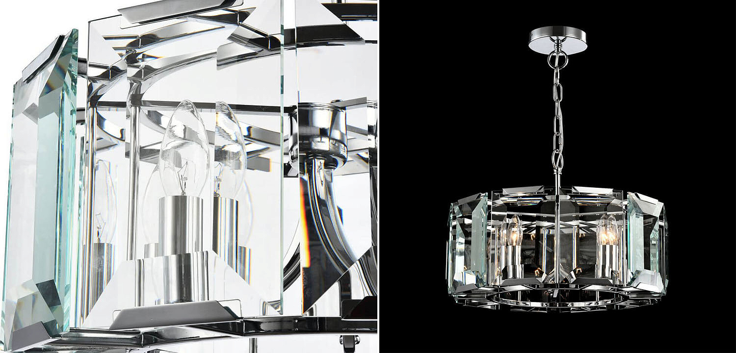 Люстра Lari Harlow Crystal Round Chandelier chrome 5 Люстра Lari Harlow Crystal Round Chandelier chrome 5 - Loft-Concept в Липецке