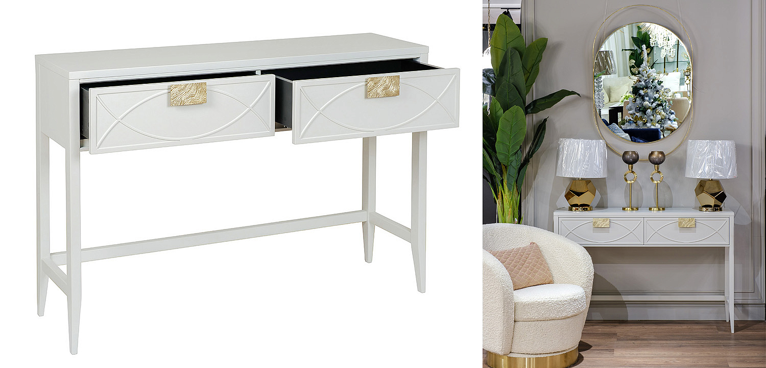 Консоль Amelie Beige Console Консоль Amelie Beige Console - Loft-Concept в Липецке