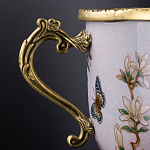 Фарфоровая чаша с бронзовыми элементами Eden Garden варинант исполнения - 5 | Loft Concept в Липецке