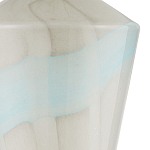 Настольная лампа стеклянная с тканевым абажуром Edges варинант исполнения - 1 | Loft Concept в Липецке