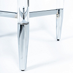 Приставной столик со стеклянной столешницей Deimos варинант исполнения - 5 | Loft Concept в Липецке