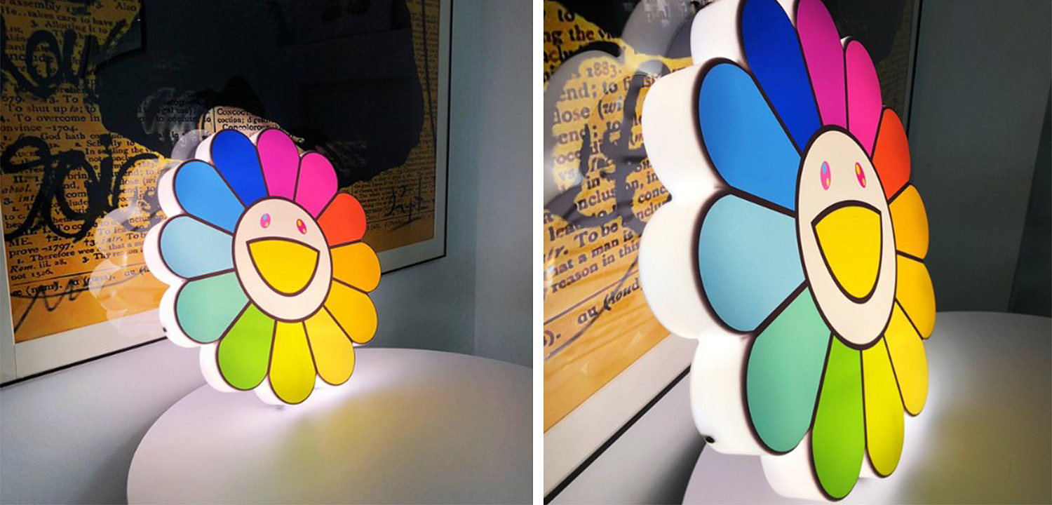 Светильник разноцветный подсолнух Takashi Murakami 1 Светильник разноцветный подсолнух Takashi Murakami 1 - Loft-Concept в Липецке