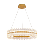 Люстра круглая с декоративными элементами в виде лепестков Round Light Flashing варинант исполнения - 3 | Loft Concept в Липецке